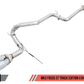 AWE Tuning Ford Focus ST Track Edition Cat-Back Exhaust - Diamond Black Tips