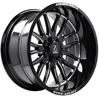 AXE Wheels HADES Gloss Black - Milled EdgeAXE5010 | Size: 20x9.5 | Bolt Pattern: 5x127/5x139.7 | Offset: 15 | Center Bore: 87.1