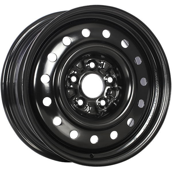 RNB STEEL WHEEL Black E-CoatingRNB16016A | Size: 16x6.5 | Bolt Pattern: 5x114.3 | Offset: 40 | Center Bore: 66.1