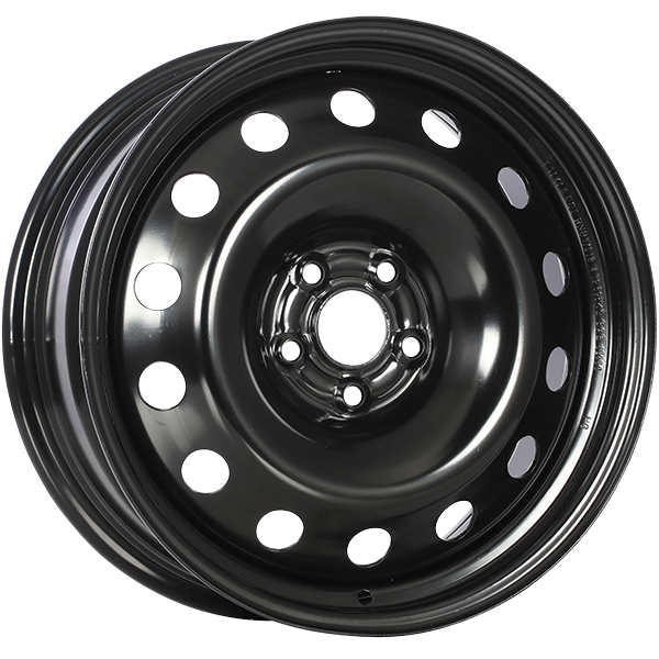 RNB STEEL WHEEL Black E-CoatingRNB17018A | Size: 17x7.0 | Bolt Pattern: 5x105 | Offset: 42 | Center Bore: 56.6