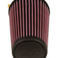 K&N Filter Universal Rubber Filter 3 1/2 inch Flange 4 5/8 inch Base 3 1/2 inch Top 7 inch Height