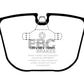 EBC 08-10 BMW M3 4.0 (E90) Bluestuff Rear Brake Pads