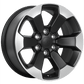ART Replica 167 Satin Black - Machined FaceR16718001A | Size: 18x8.0 | Bolt Pattern: 6x139.7 | Offset: 20 | Center Bore: 77.8 | Too Fast Autoparts | Order Online | Canada & USA Shipping