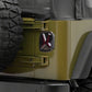 Raxiom 76-06 Jeep CJ7 Wrangler YJ & TJ Gladiator LED Tail Lights- Black Housing (Smoked Lens)