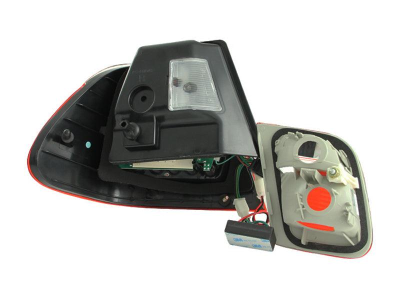 ANZO 2002-2005 4DR BMW 3 Series E46 LED Taillights Red/Smoke | Too Fast Autoparts | Order Online | Canada & USA Shipping