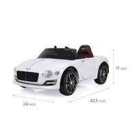 2023  12V Bentley EXP12 1 Seater Ride on Car with Parental Control