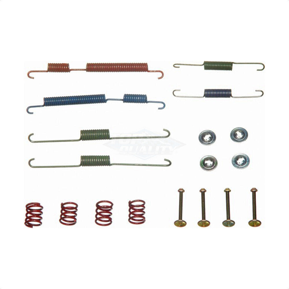 Rear Drum Brake Hardware Kit 13-H17358 For Hyundai Elantra Kia Spectra Accent Spectra5 Tiburon Dodge Verna