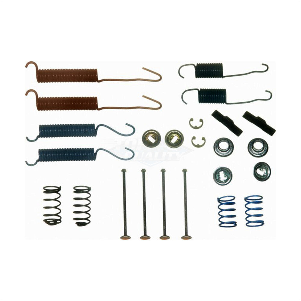 Rear Drum Brake Hardware Kit 13-H7055 For Chevrolet GMC K1500 Dodge K2500 Ram 2500 Suburban C2500 C3500 K3500 Express 3500 C1500 G30 Savana P30 K20 C30 C20 G3500 K30 R3500 R30 P3500 Yukon Van V2500