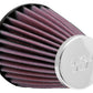 K&N Universal Chrome Filter 2.063in Flange ID x 3.5in Base OD x 2in Top OD x 4in H