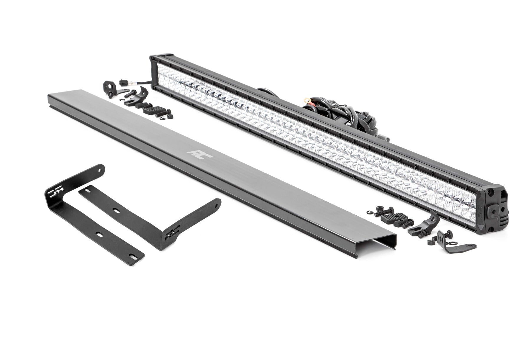 50" Dual Row LED Light Kit | Chrome Series White DRL | Front-Facing | Kubota RTV-X900/RTV-X1100