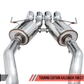 AWE Tuning 14-19 Chevy Corvette C7 Z06/ZR1 (w/o AFM) Touring Edition Axle-Back Exhaust w/Chrome Tips