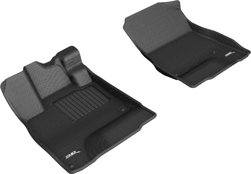 3D MAXpider 2018-2019 Honda Clarity Plug-in Hybrid Kagu 1st Row Floormat - Black | Too Fast Autoparts | Order Online