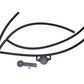 J&amp;L 16-24 Nissan Titan 5.6L Passenger Side Oil Separator 3.0 - Black Anodized