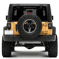 Raxiom 07-18 Jeep Wrangler JK Axial Series Lux LED Tail Lights- Black Housing (Clear Lens)