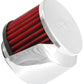 K&N 1.375in Flange ID x 3in OD x 2.5in Height Clamp On Crankcase Vent Filter