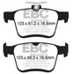 EBC 14+ Audi A3 1.8 Turbo (w/Electronic Parking Brake) Greenstuff Rear Brake Pads