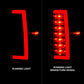 ANZO 2004-2012 Chevrolet Colorado/ GMC Canyon LED Tail Lights w/ Light Bar Black Housing Smoke Lens