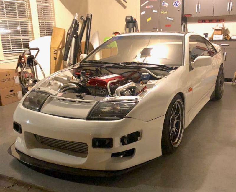 1990-1996 Nissan 300zx Duraflex type G front splitter | Too Fast Autoparts | Order Online