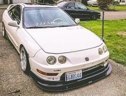 1994-2001 Acura Integra Seibon/spoon lip" Front Splitter" | Too Fast Autoparts | Order Online