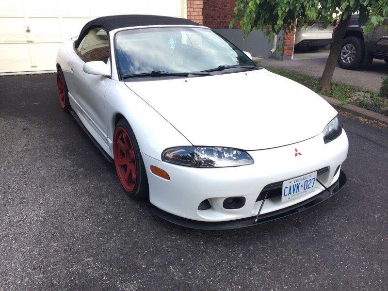 1995-1999 Mitsubishi Eclipse 2g" Side Splitters"