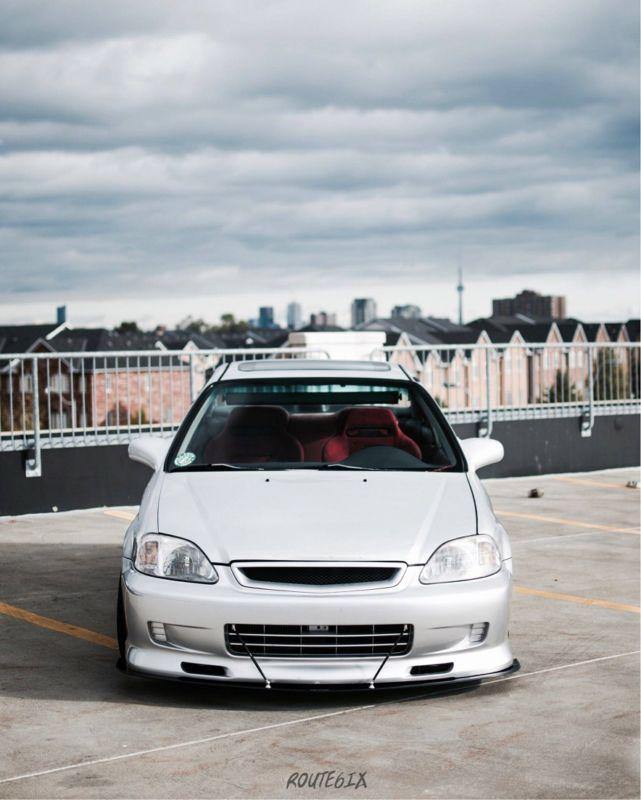 1996-2000 honda civic ek RS Lip" Front Splitter"