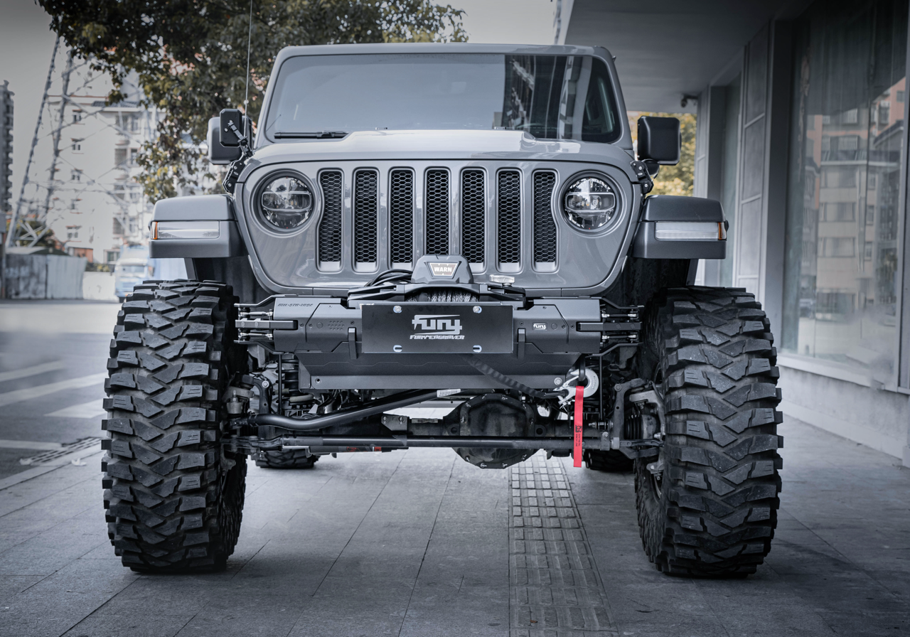 FuryGravity JL/JT FRONT BUMPER,GEN 3.0 - Grille Guards & Bull Bars - DW-JW-FG-1301-07