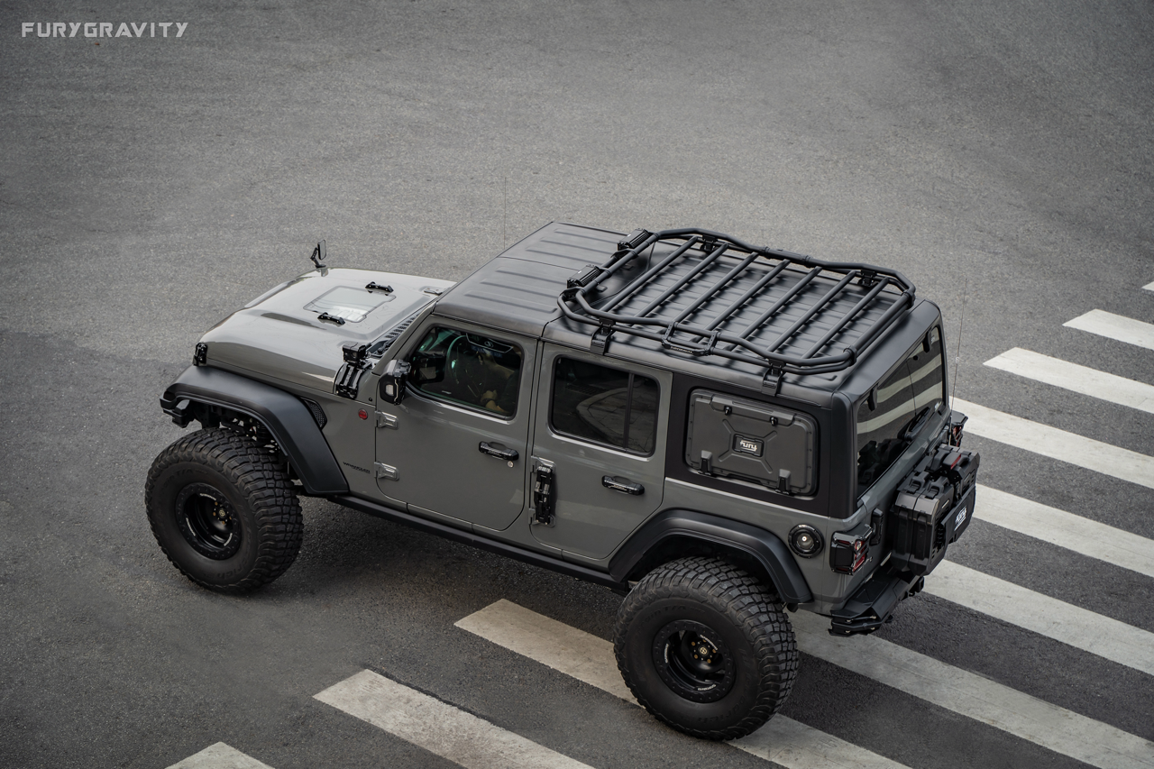 FuryGravity JK/JL/JT ROOF RACK PLATFORM - Roof Rack - DW-JW-FG-3314-08