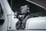 FuryGravity JL/JT A-PILLAR LIGHTING & GO-Pro MODULE - Hood Mounts - DW-JW-FG-4422-07