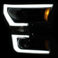 ANZO 2015-2017 Ford F-150 Projector Headlights w/ Plank Style Switchback Black w/ Amber | Too Fast Autoparts | Order Online | Canada & USA Shipping