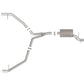 aFe MACH Force-Xp 13-16 Audi Allroad L4 SS Axle-Back Exhaust w/ Polished Tips