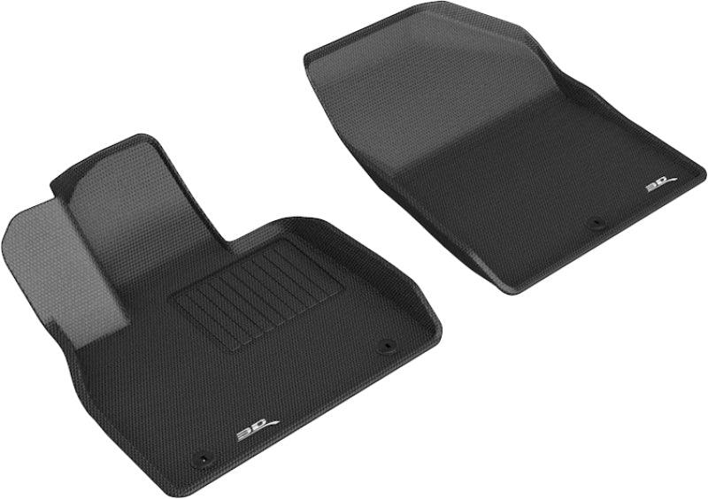 3D MAXpider 2020 Hyundai Palisade Kagu 1st Row Floormat - Black | Too Fast Autoparts | Order Online