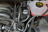 J&amp;L 19-26 Chevrolet Silverado/GMC Sierra 1500 5.3L V8 Driver Side Oil Separator 3.0 - Black Anod