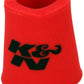 K&N Airforce Pre-Cleaner Round Tapered Red Air Filter Foam Wrap 6in Base ID x 5in Top ID x 9in H