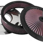 K&N X-Stream Top Assembly 14in OD 5.125in Neck Flange 4.62in H w/Vent