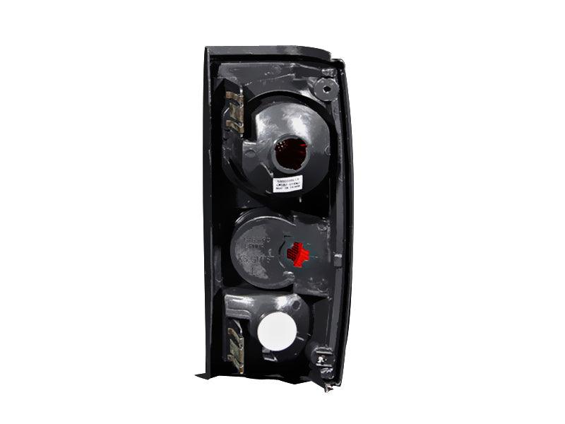 ANZO 1982-1994 Chevrolet S-10 Taillights Black | Too Fast Autoparts | Order Online