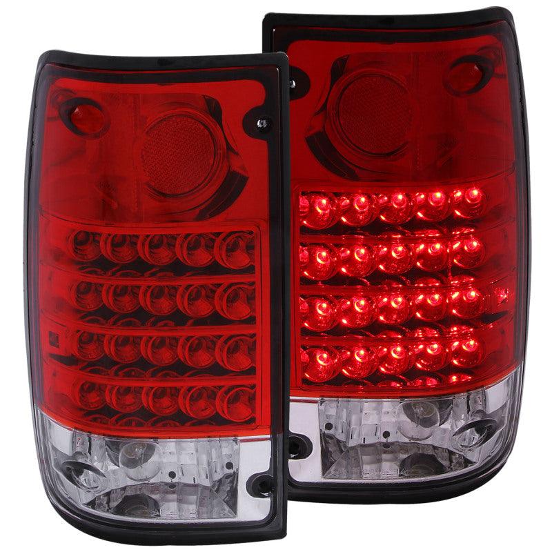 ANZO 1989-1995 Toyota Pickup LED Taillights Red/Clear | Too Fast Autoparts | Order Online | Canada & USA Shipping