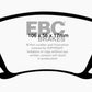 EBC 06-13 Audi A3 2.0 Turbo (Girling rear caliper) Greenstuff Rear Brake Pads