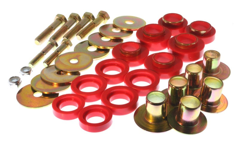 Energy Suspension 67-81 Camaro / 68-74 Nova/Chevy II / 67-75 Firebird/Trans AM Red Body (sous-châssis) Mo