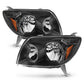 ANZO 2003-2005 Toyota 4Runner Crystal Headlights Black | Too Fast Autoparts | Order Online | Canada & USA Shipping