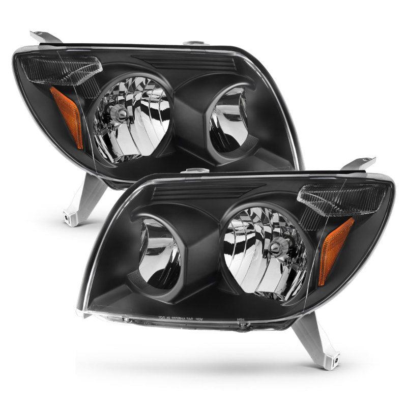 ANZO 2003-2005 Toyota 4Runner Crystal Headlights Black | Too Fast Autoparts | Order Online | Canada & USA Shipping