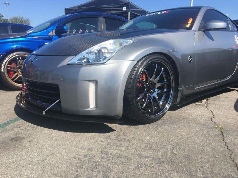 2003-2005/2006-2008 Nissan 350z Front Splitter | Too Fast Autoparts | Order Online