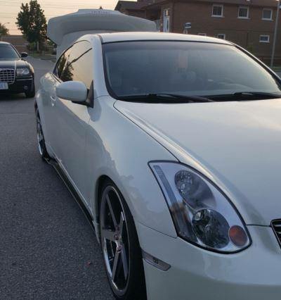 2003-2008 infiniti g35 coupe Side Splitters