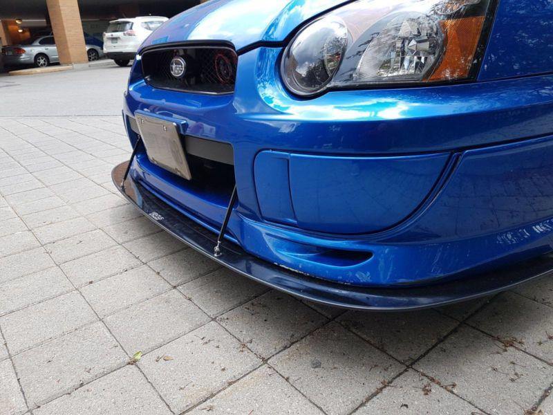 2004-2005 Subaru WRx/sti sedan blobeye" Front Splitter" | Too Fast Autoparts | Order Online