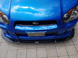 2004-2005 Subaru WRx/sti sedan blobeye" Front Splitter" | Too Fast Autoparts | Order Online