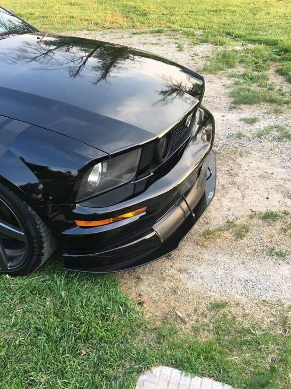2005-2009 ford mustang Gt cdc classic lip" Front Splitter"