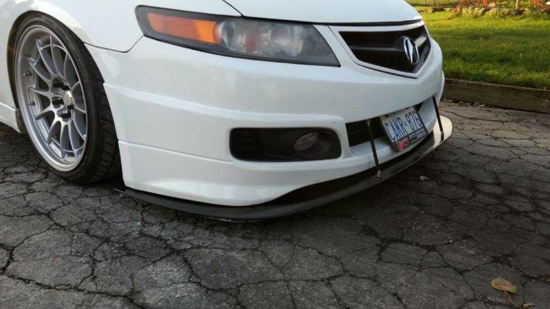 2006-2008 Acura tsx A-spec lip" Front Splitter" | Too Fast Autoparts | Order Online