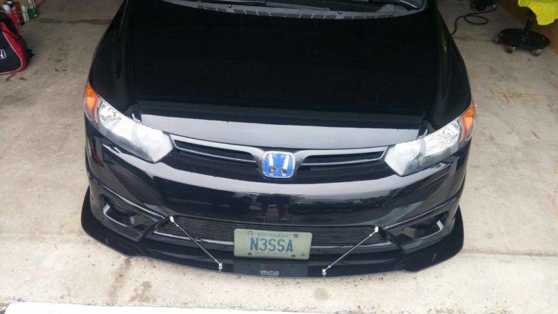 2006-2008 Honda Civic Coupe HFP" Lip Front Splitter" | Too Fast Autoparts | Order Online