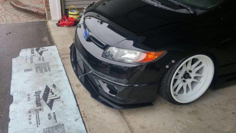 2006-2008 Honda Civic Coupe HFP" Lip Front Splitter" | Too Fast Autoparts | Order Online