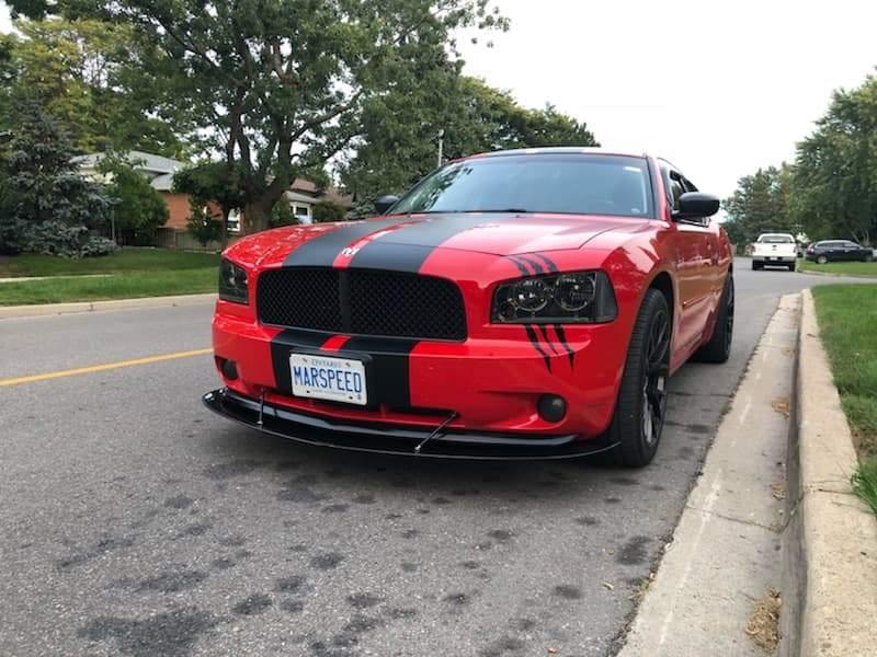 2006-2010 Dodge Charger SE SXT R/T srt8 Front Splitter | Too Fast Autoparts | Order Online