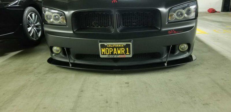 2006-2010 Dodge Charger SE SXT R/T srt8 Front Splitter | Too Fast Autoparts | Order Online